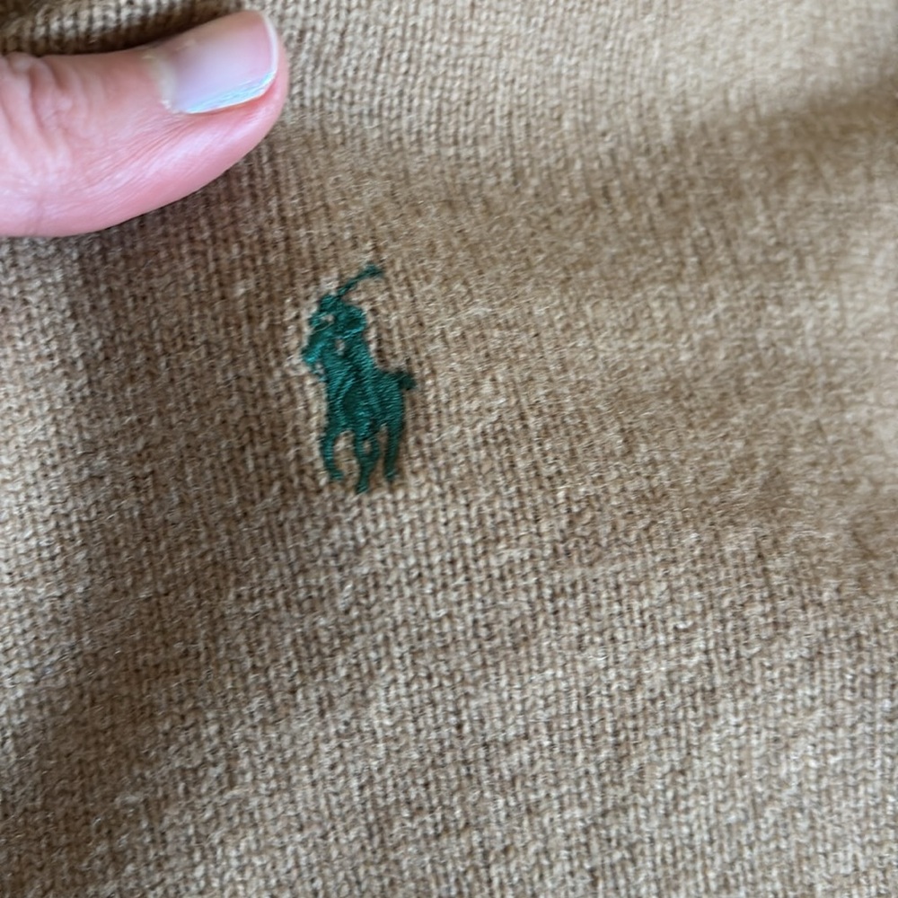 Vintage Polo Neck Sweater Cozy Soft XL VTG Rugby Collar Polo Ralph Lauren Wool - Picture 8 of 9
